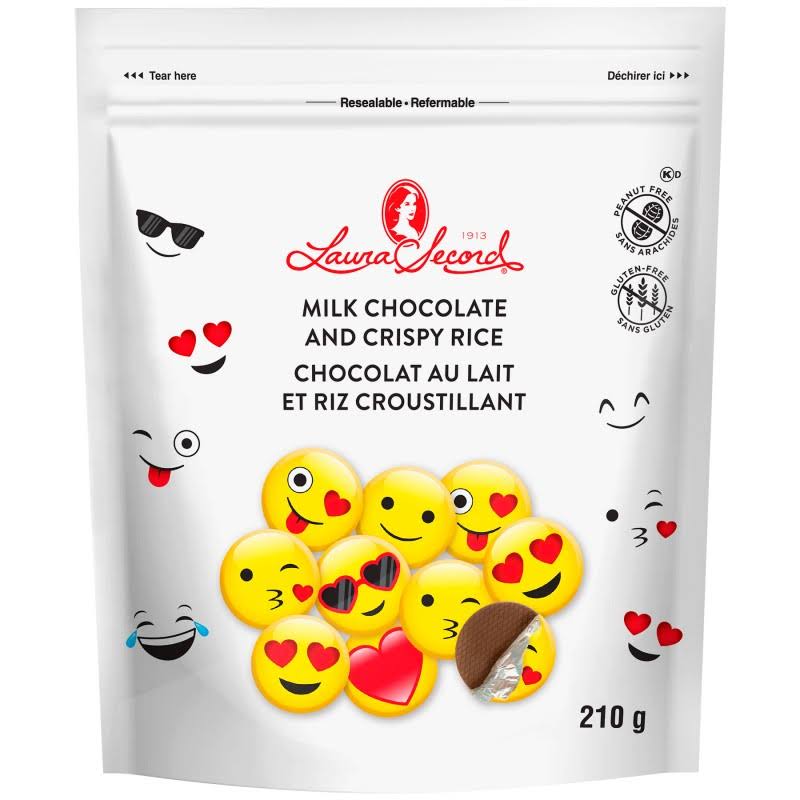 Laura Secord Emoji Chocolate Wafer - 210g