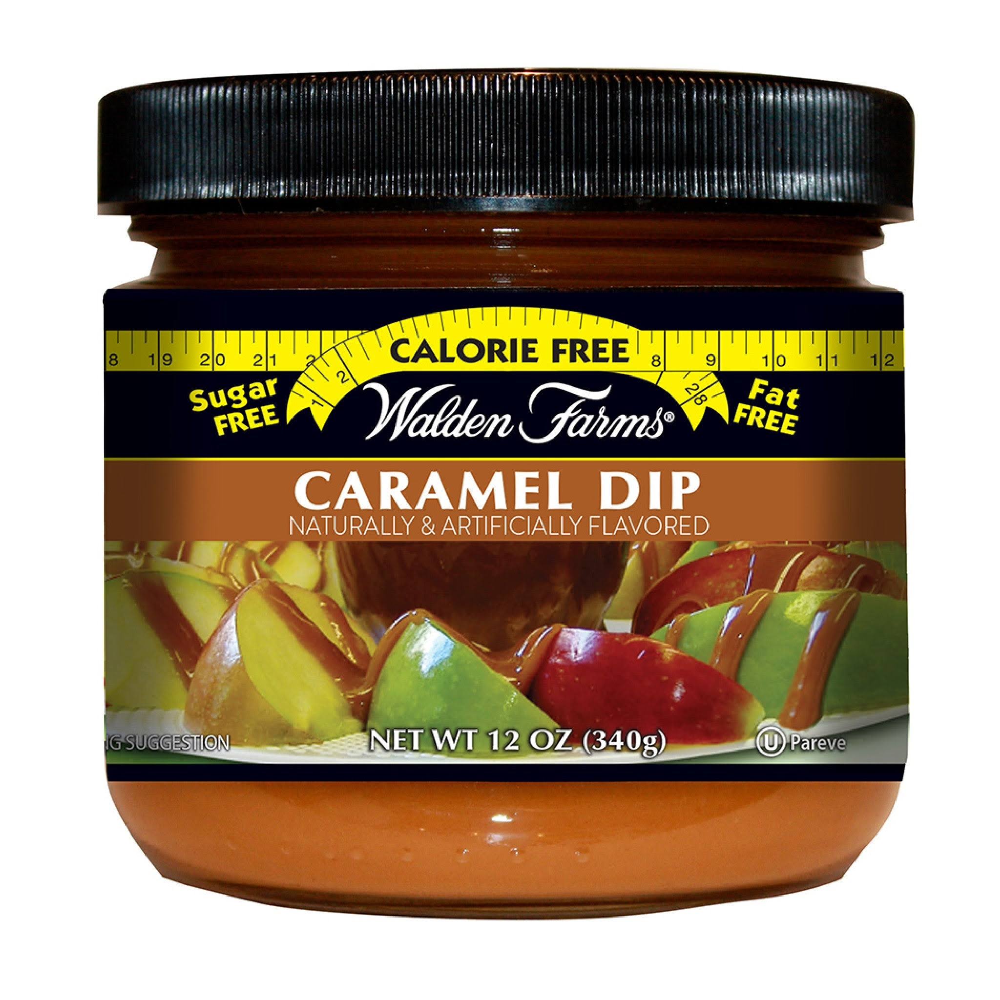 Walden Farms Dessert Dip, Caramel - 12 oz jar