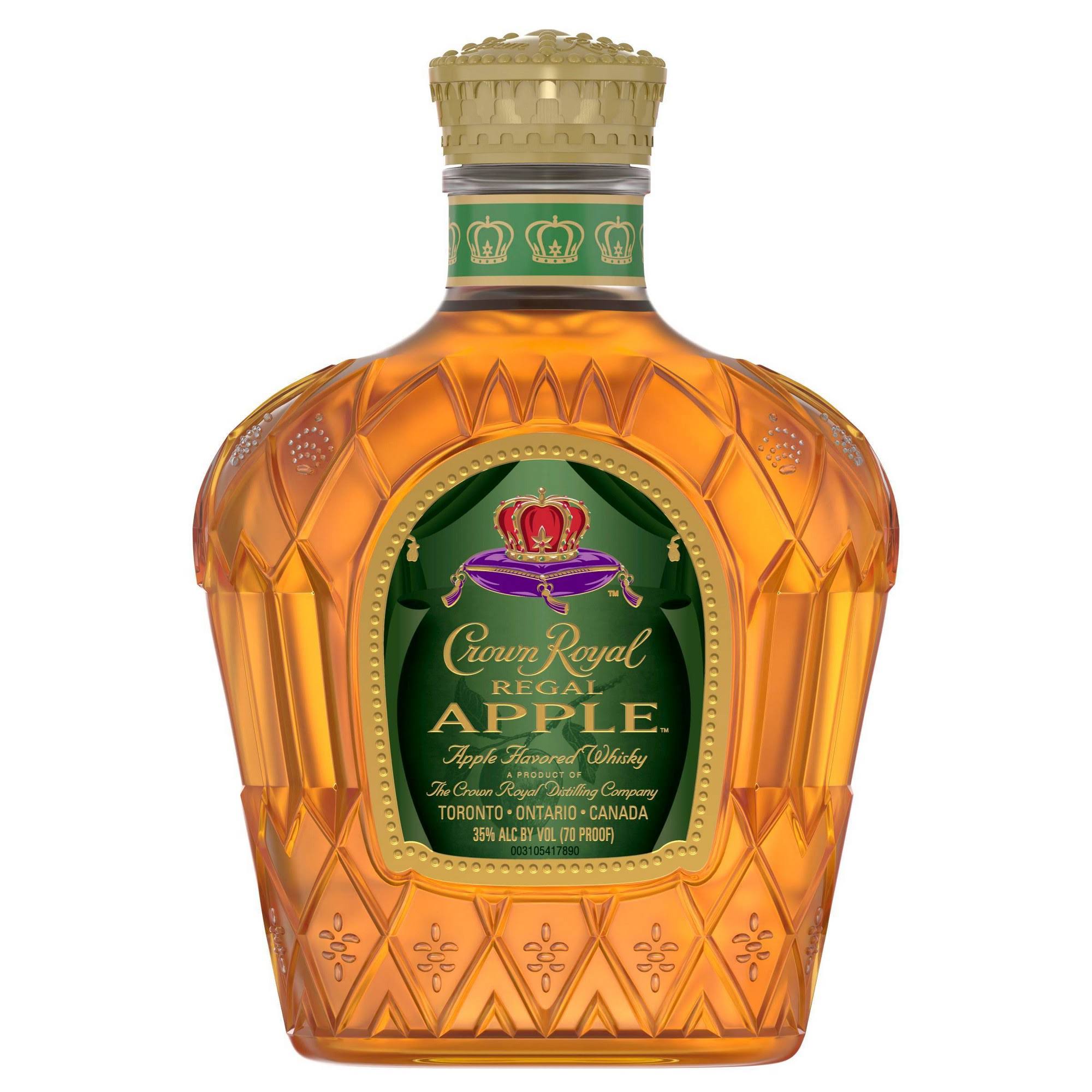 Crown Royal Whisky, Regal Apple - 375 ml