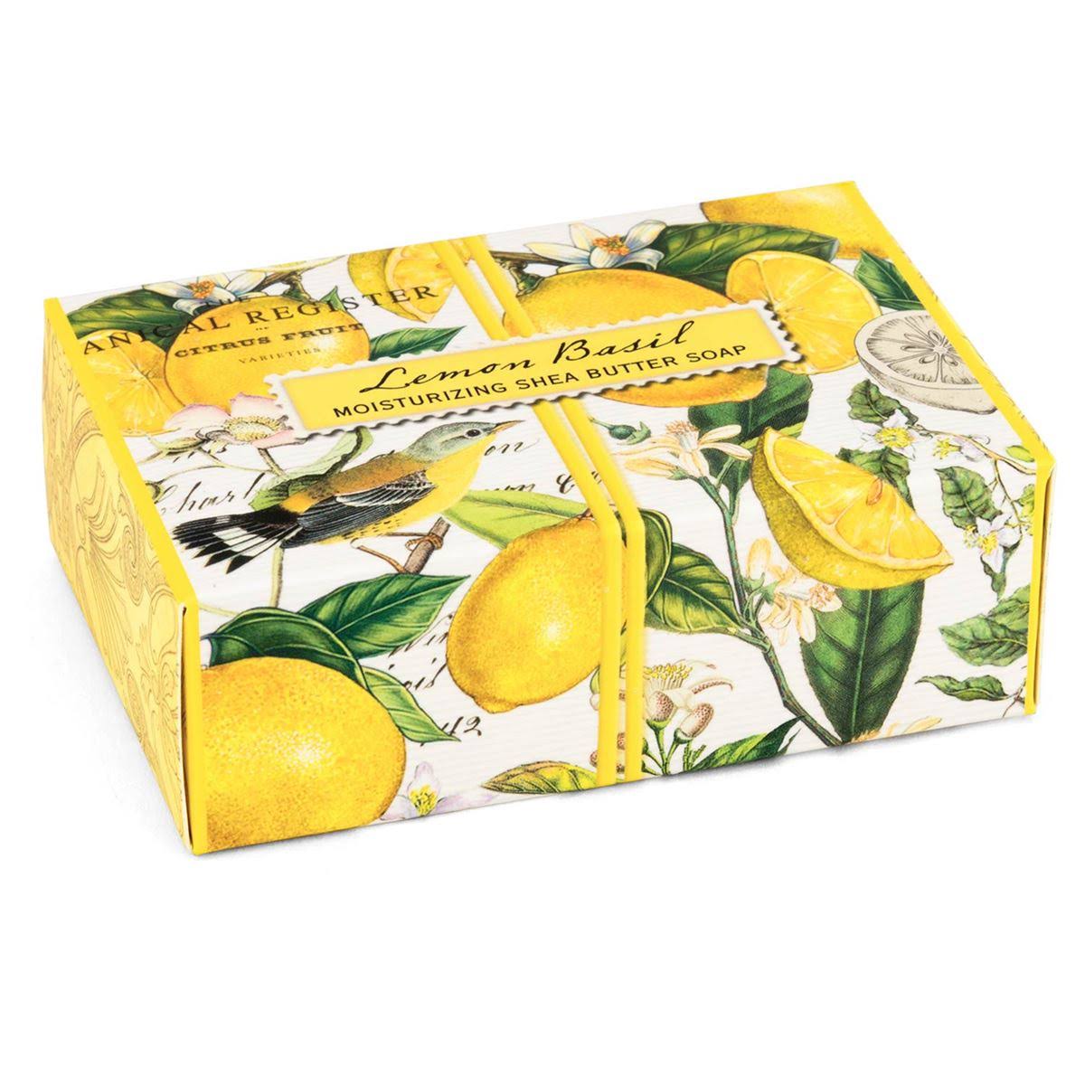 Michel Design Works Boxed Single Shea Butter Soap - Lemon Basil, 4.5oz