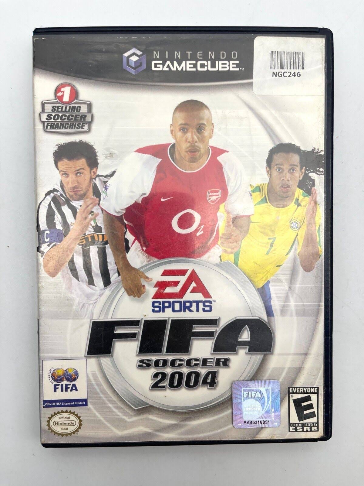 FIFA Soccer 2004 (Nintendo GameCube, 2003) CIB Complete TESTED