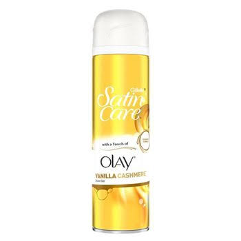 Gillette Satin Care with A Touch Of Olay Vanilla Cashmere Shave Gel - 200ml