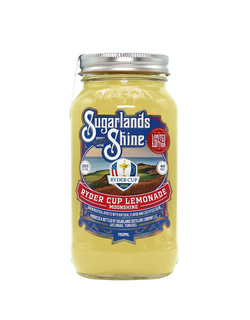 Sugarlands Shine Ryders Cup Lemonade - 750 ml