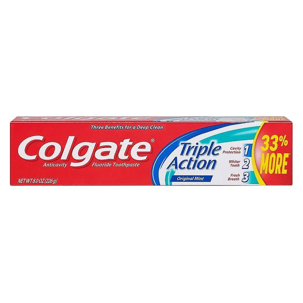 Colgate Triple Action Toothpaste - 8oz