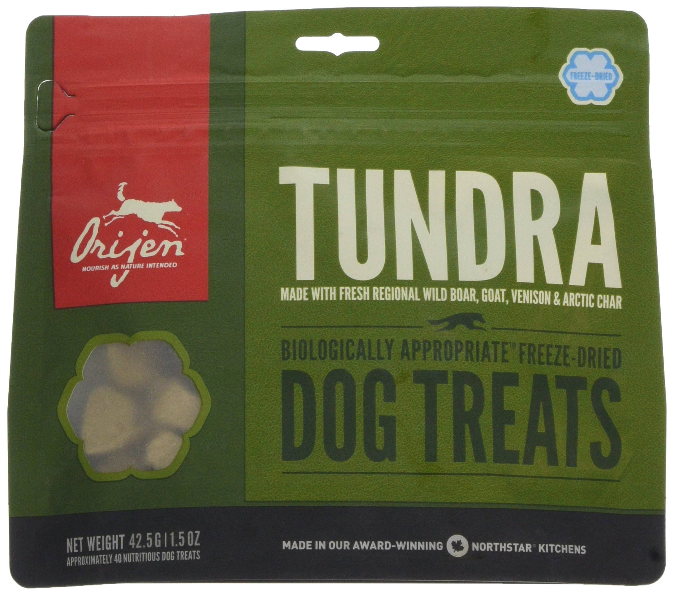 Orijen Freeze Dried Dog Treats, Tundra / 1.5 oz