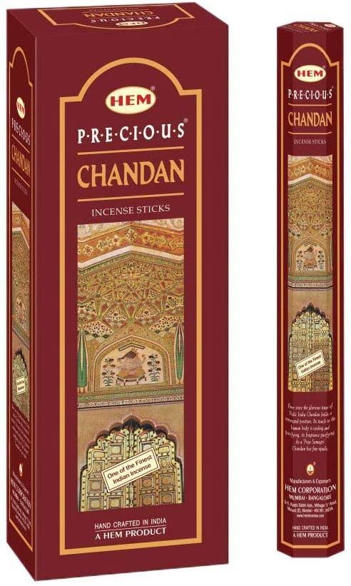 Hem Precious Chandan Incense Sticks - Sandal, x120