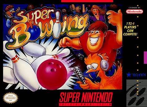 Super Bowling Super Nintendo SNES