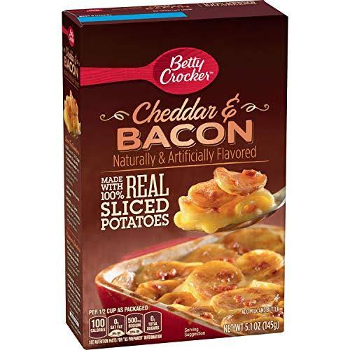 Betty Crocker Cheddar & Bacon Potatoes - 5.1oz