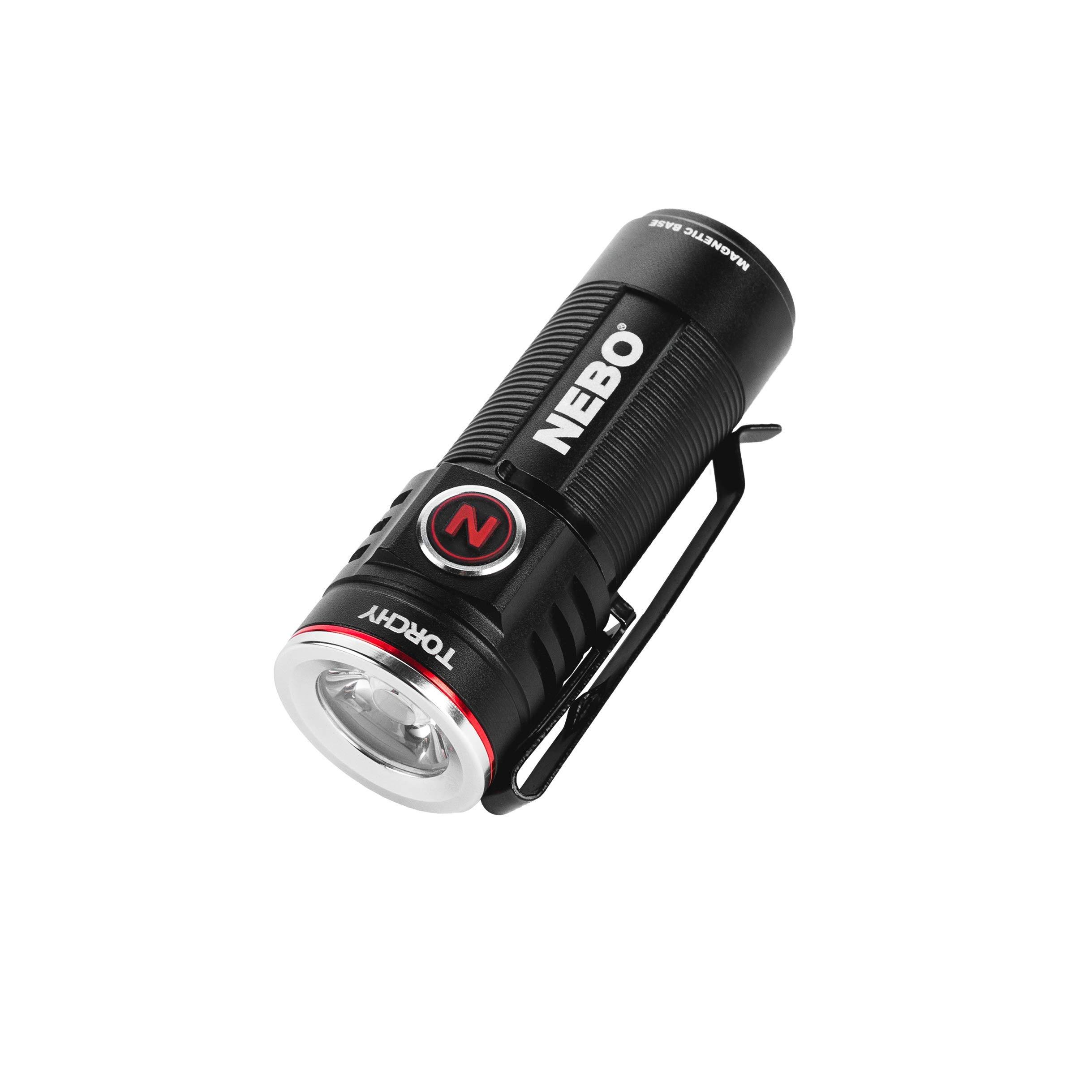 Nebo 1000-Lumen Pocket Sized Flashlight: 4 Light Modes Plus Turbo Mode; Water and Impact Resistant; Power Memory Recall; Rechargeable Batter