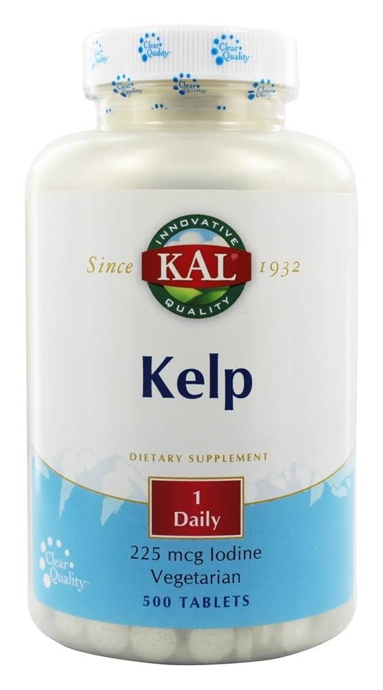 Kelp Iodine Dietary Supplement - 500 Tablets