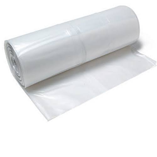 TRM 112C All-Weather Clear Polyethylene Visqueen, 1 Mil 12' x 400'