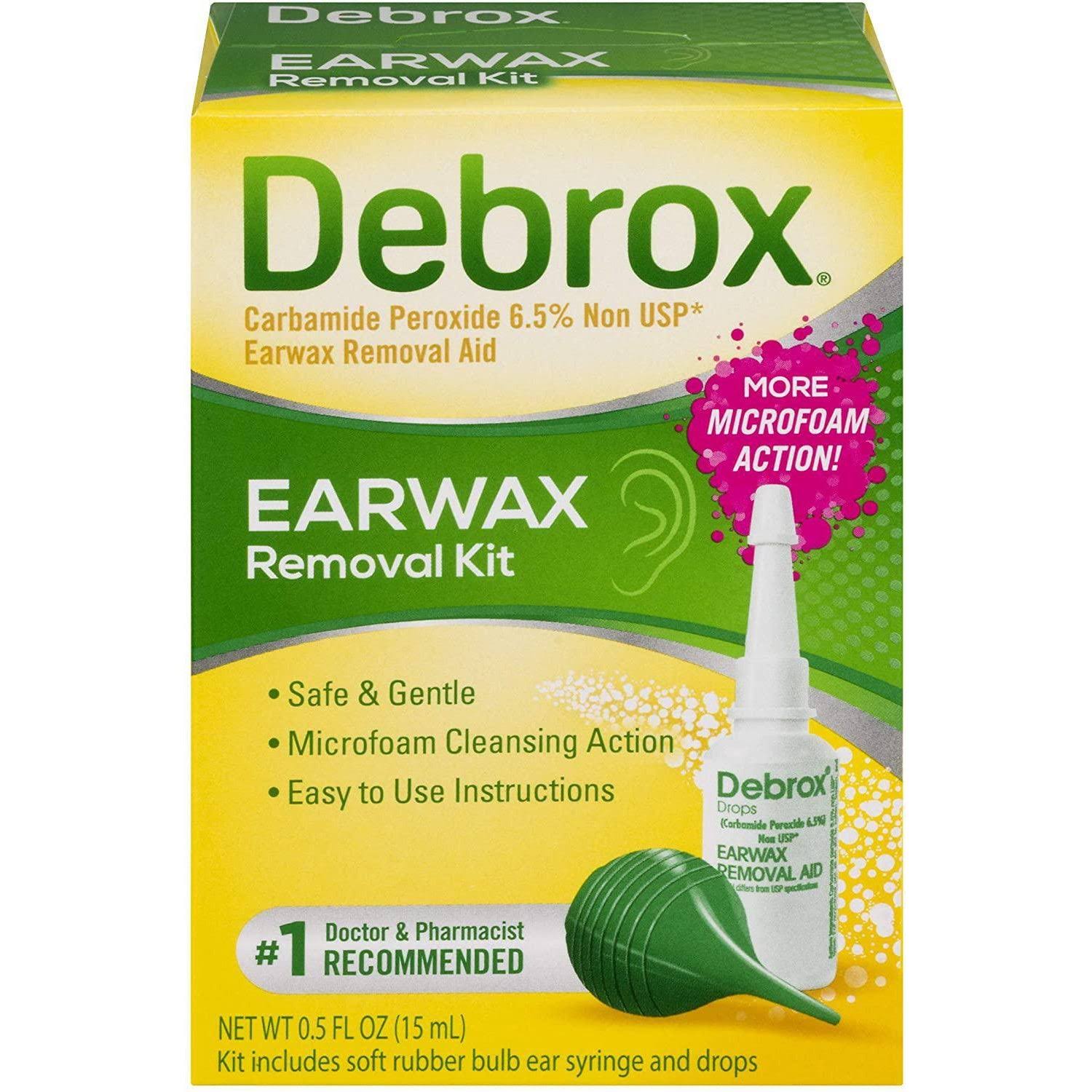 Debrox Earwax Removal Kit - 0.5 fl oz