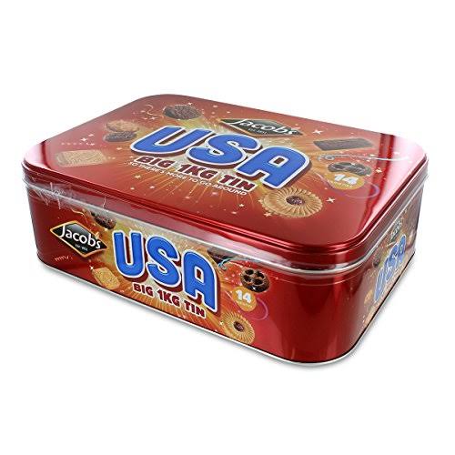 Jacobs USA Biscuit Tin - 1kg