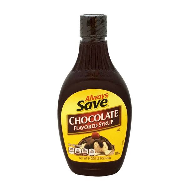 Always Save Chocolate Syrup