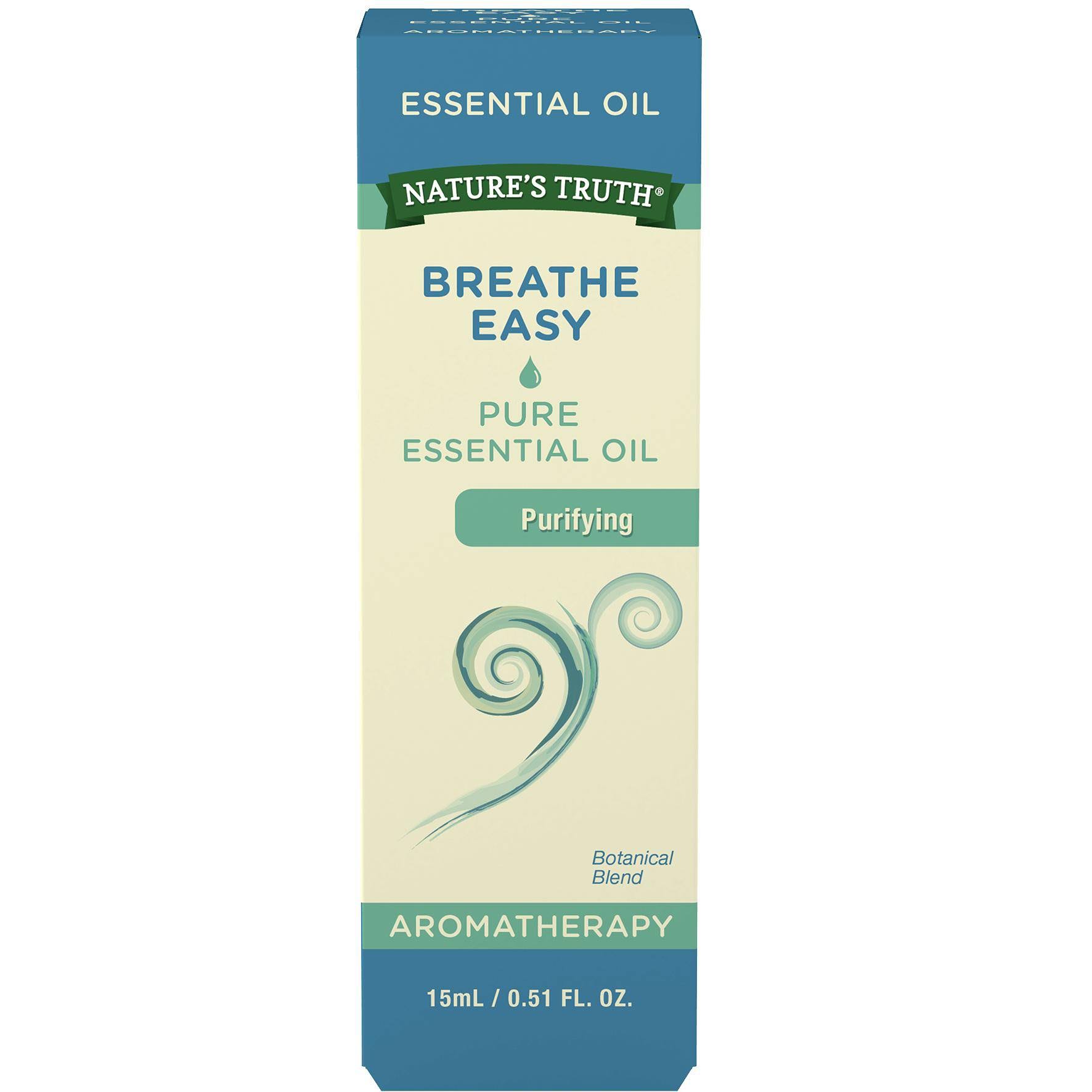 Natures Truth Essential Oil - Breathe Easy, 0.51oz