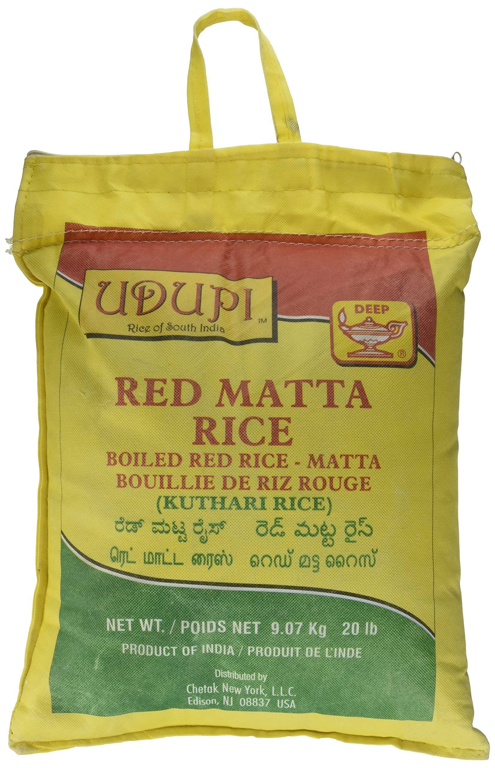 Udupi Rice Udupi, Red Matta Rice, 20 Pound(LB)