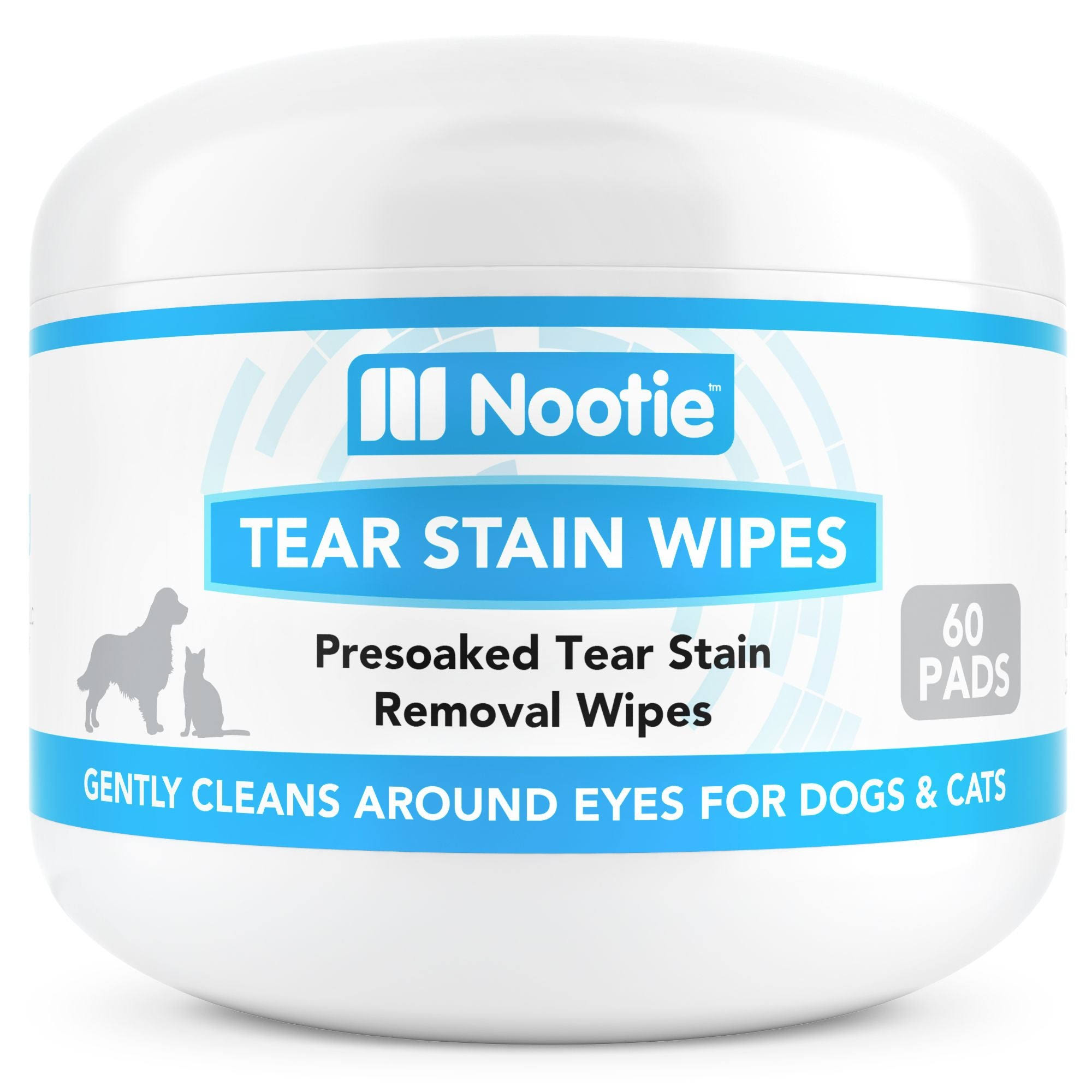 Nootie Tear Stain Wipes 60 Ct.