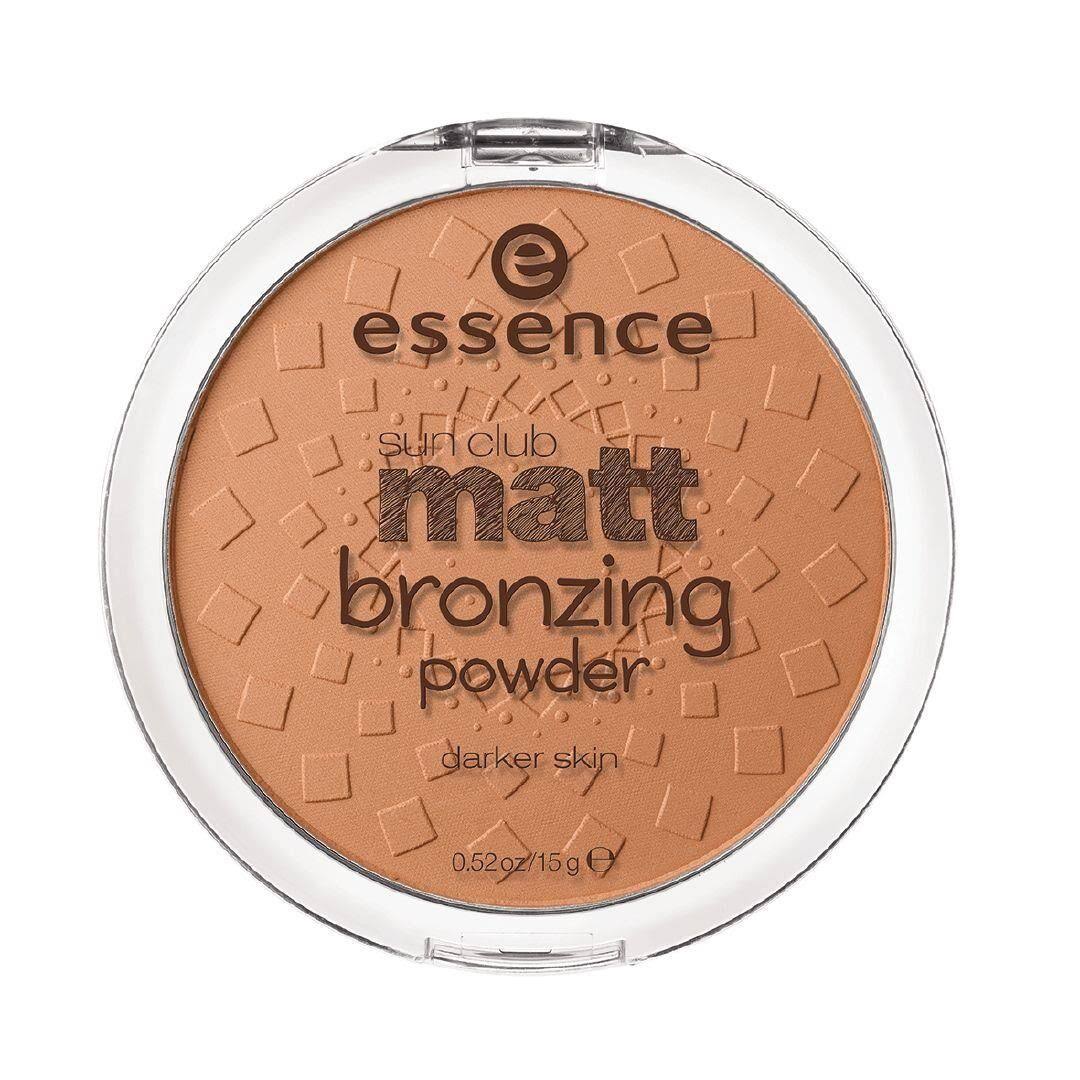 Essence Sun Club Matt Bronzing Powder - Brunettes and Darker Skin