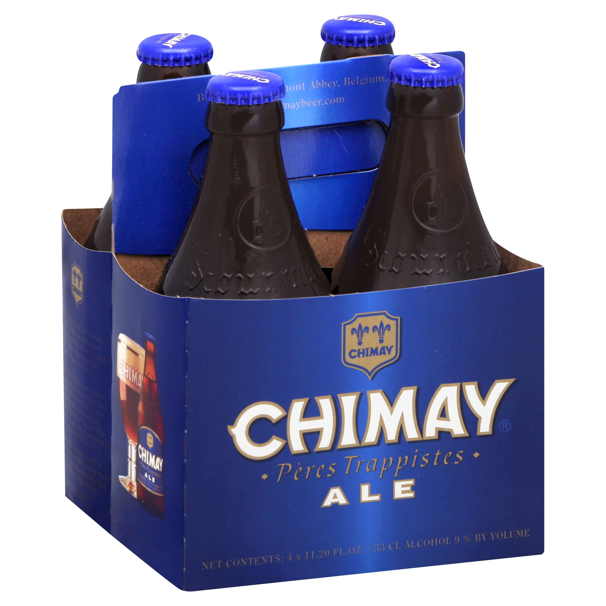 Chimay Ale - 4 pack, 11.20 fl oz bottles