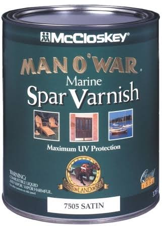 McCloskey Man o' War Marine Spar Varnish - Satin