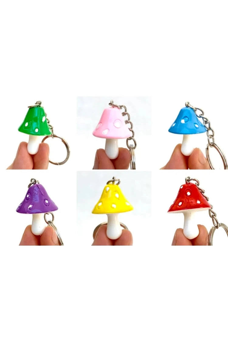 BC Mini Mushroom Keychain Charm - CR Toys