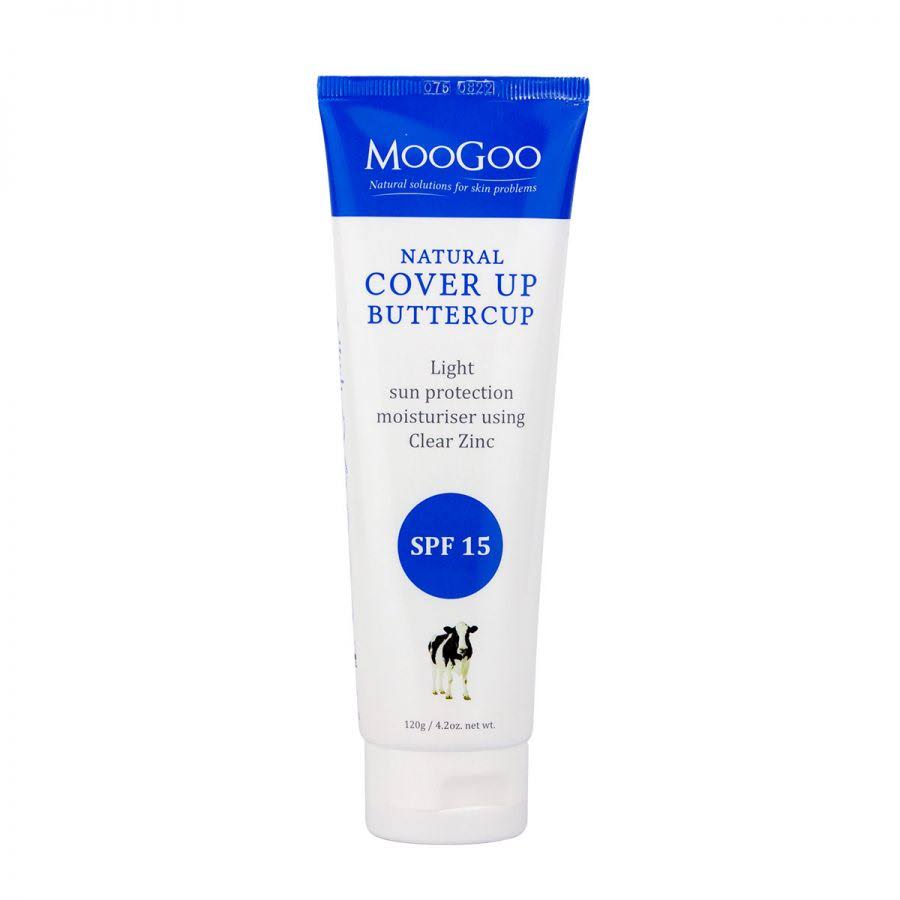 MooGoo Skincare Cover Up Buttercup SPF 15 Natural Moisturiser 120g
