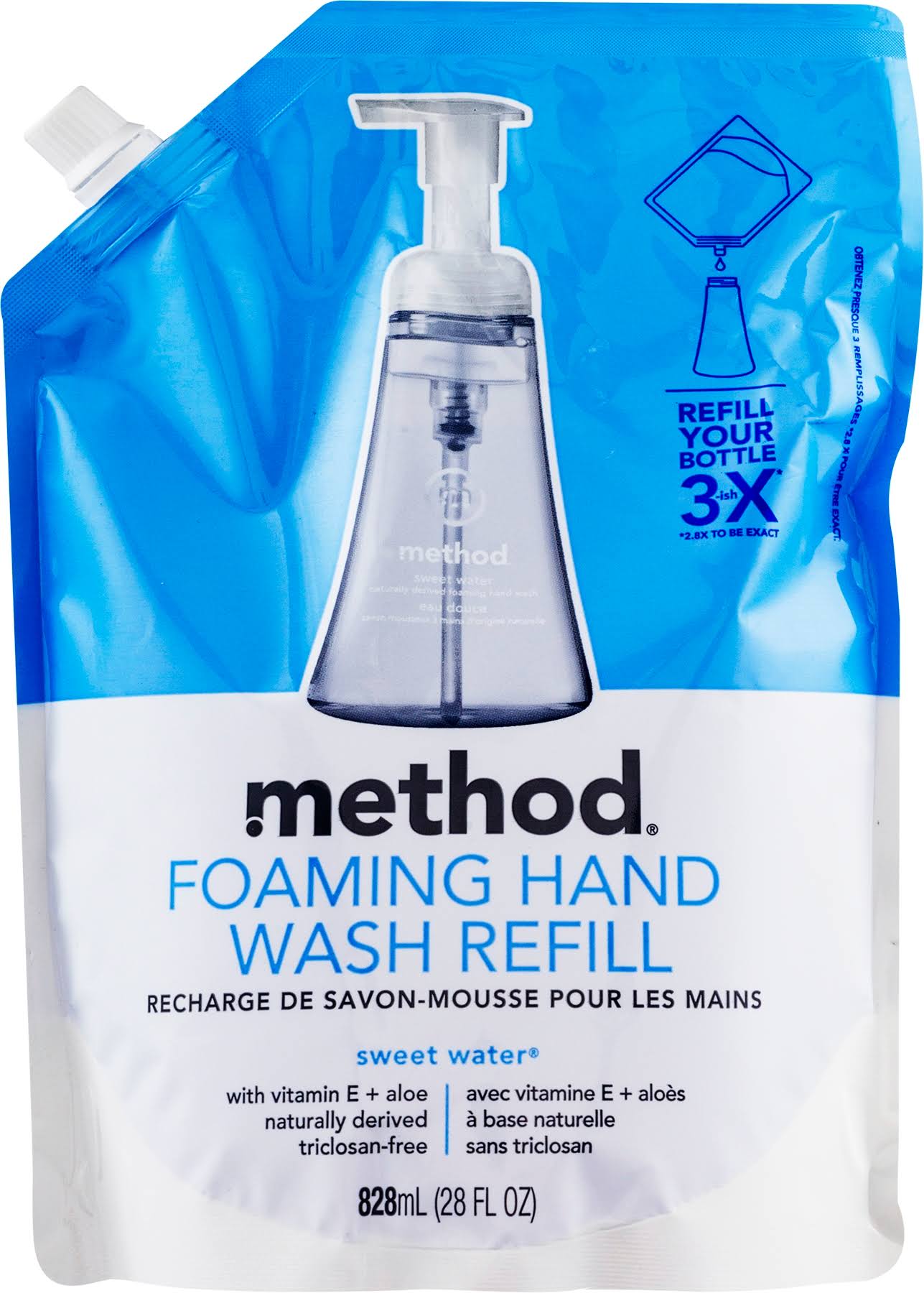 Method Foaming Hand Wash Refill - Sweet Water, 28oz