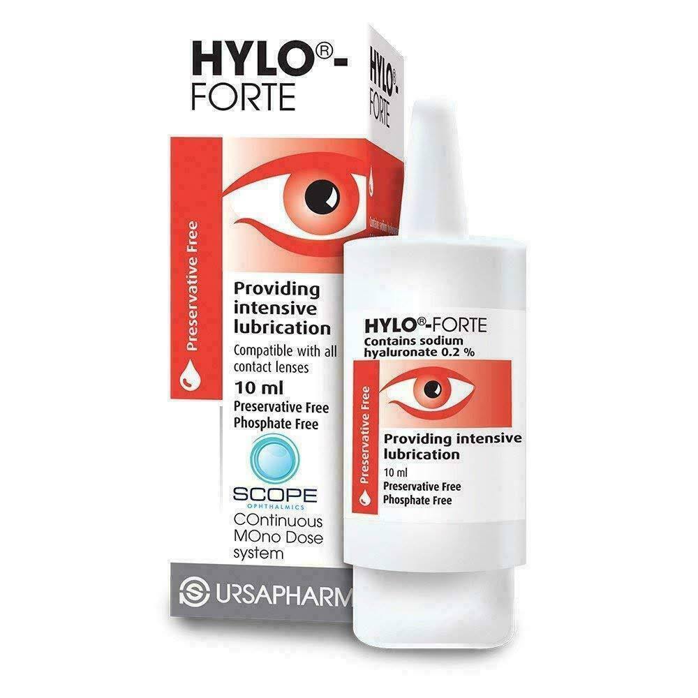Hylo-forte Lubricating Eye Drops - 10ml