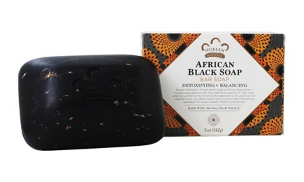 Nubian Heritage African Black Bar Soap - 141g