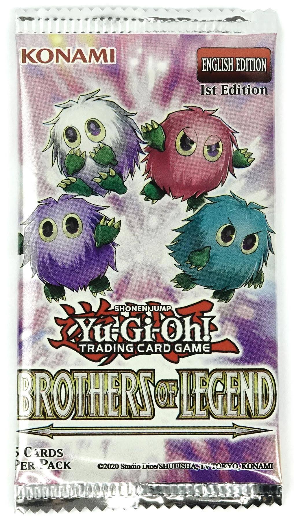 Yu-Gi-Oh Brothers of Legend Booster Pack