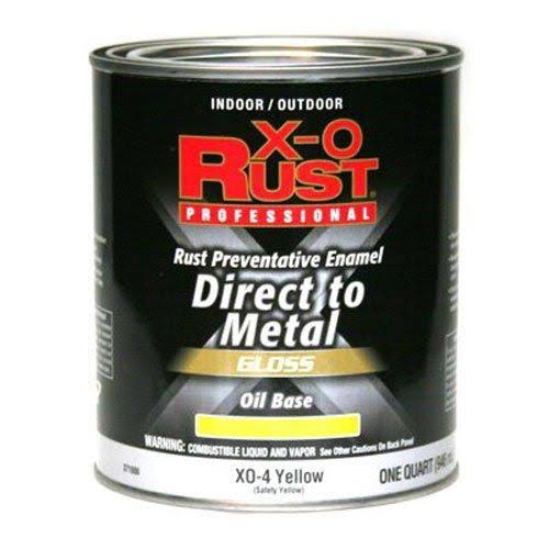 True Value Xo4qt XO Rust Preventive Gloss Enamel - 1 Quart, Yellow