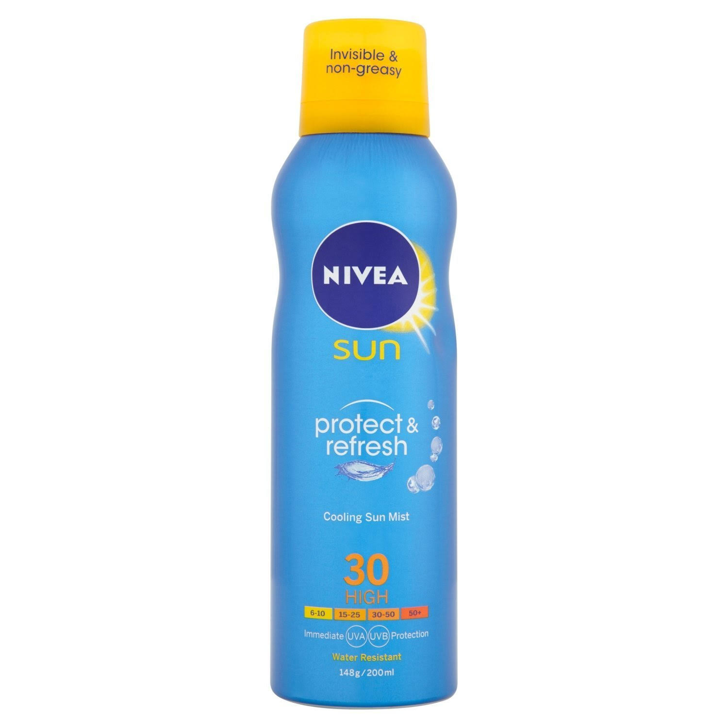 Nivea Sun Protect & Refresh Cooling Sun Mist - SPF30, 200ml