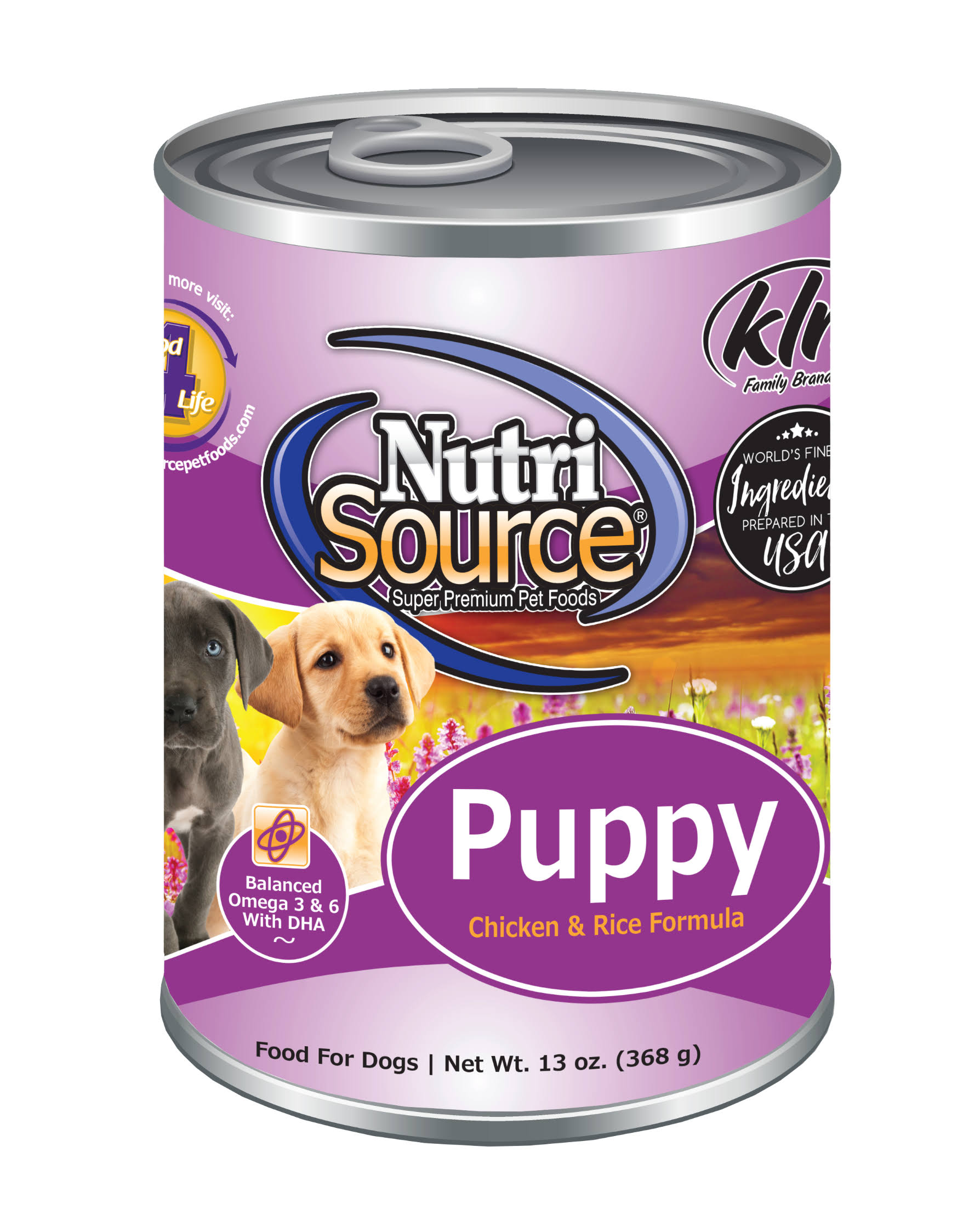 NutriSource Dog Puppy Chicken & Rice 13 oz