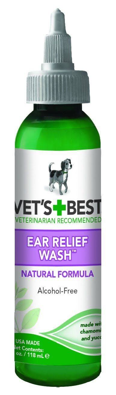 Vet's Best Dog Ear Relief Wash - 4oz
