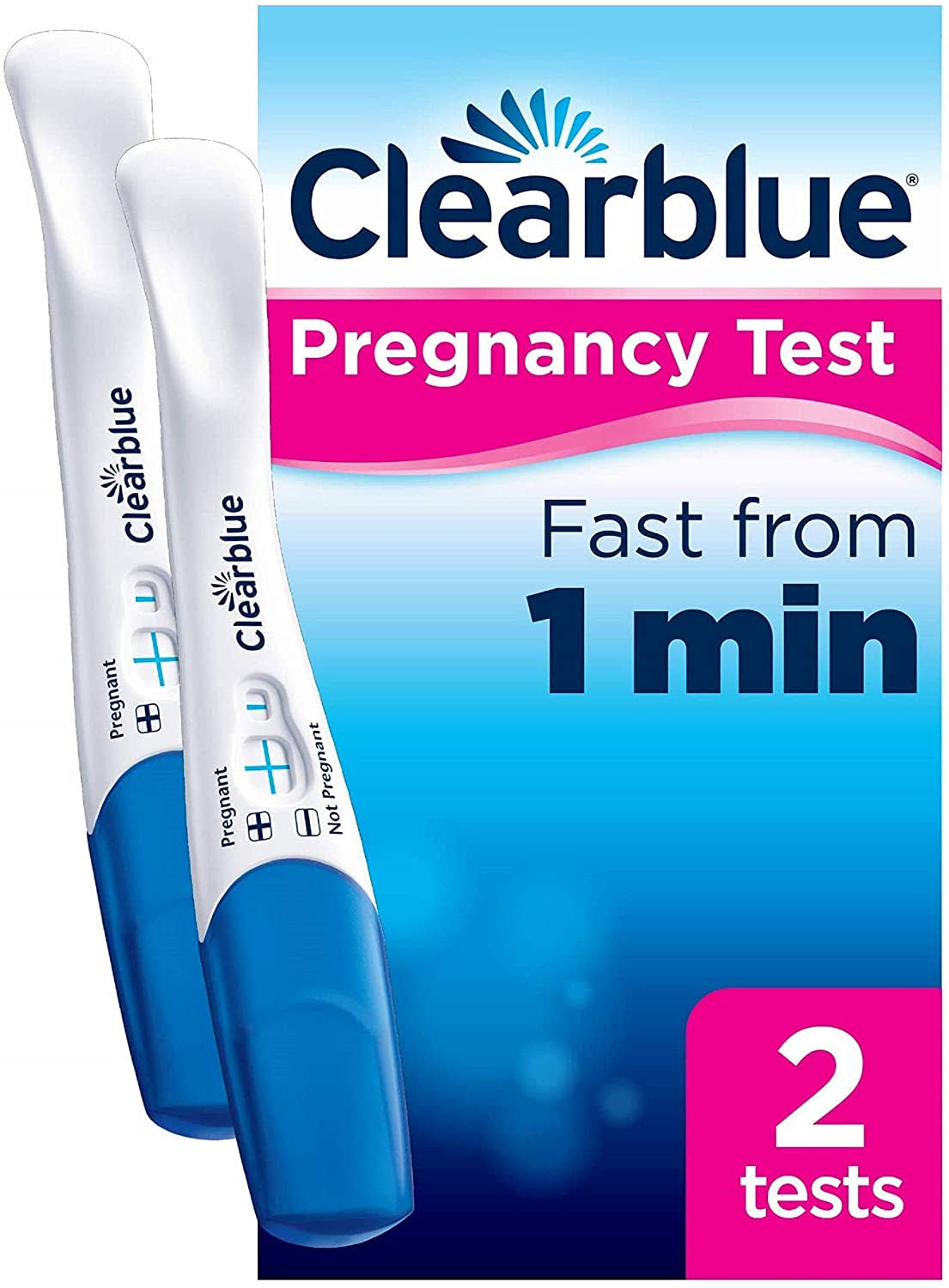 Clearblue Rapid Detection Pregnancy Test Kit Set - Set of 2