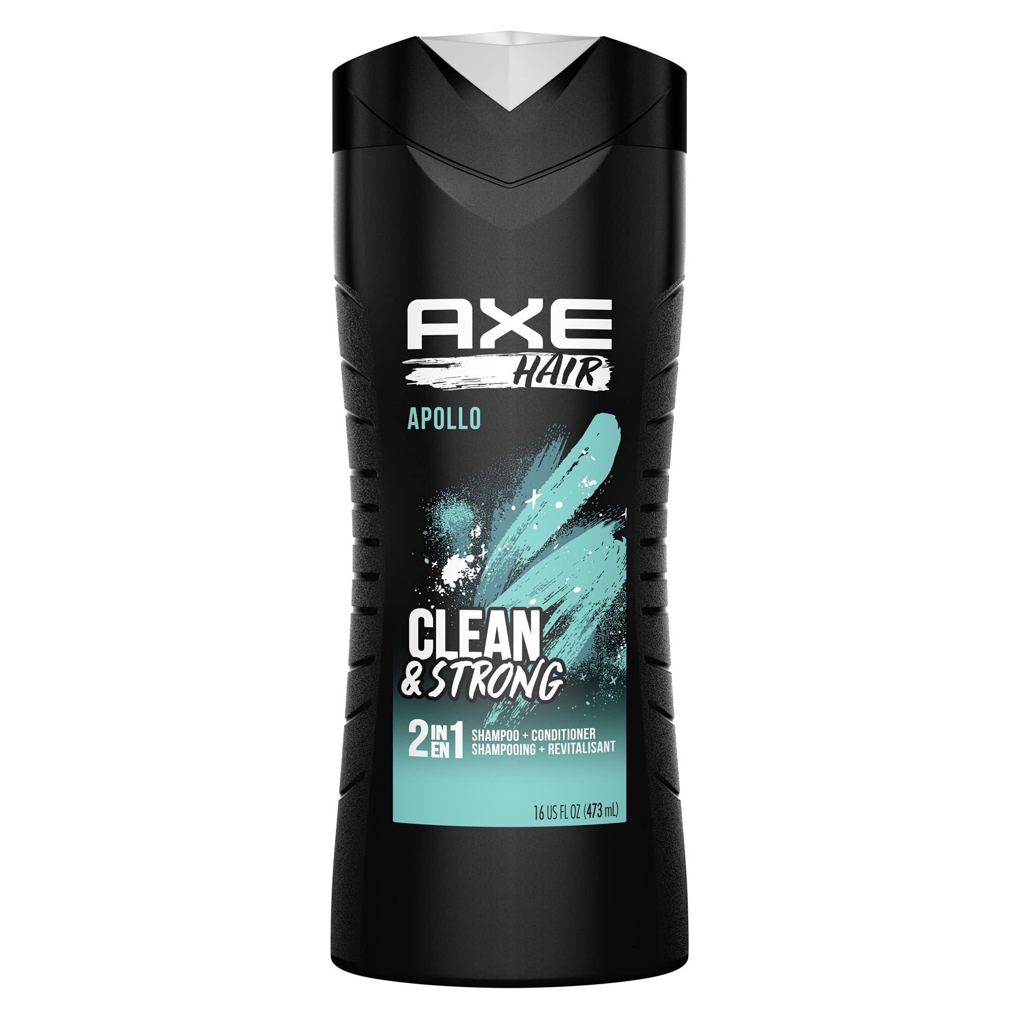 Axe Apollo 2 in 1 Shampoo + Conditioner - Sage and Cedanwood Scent, 16oz