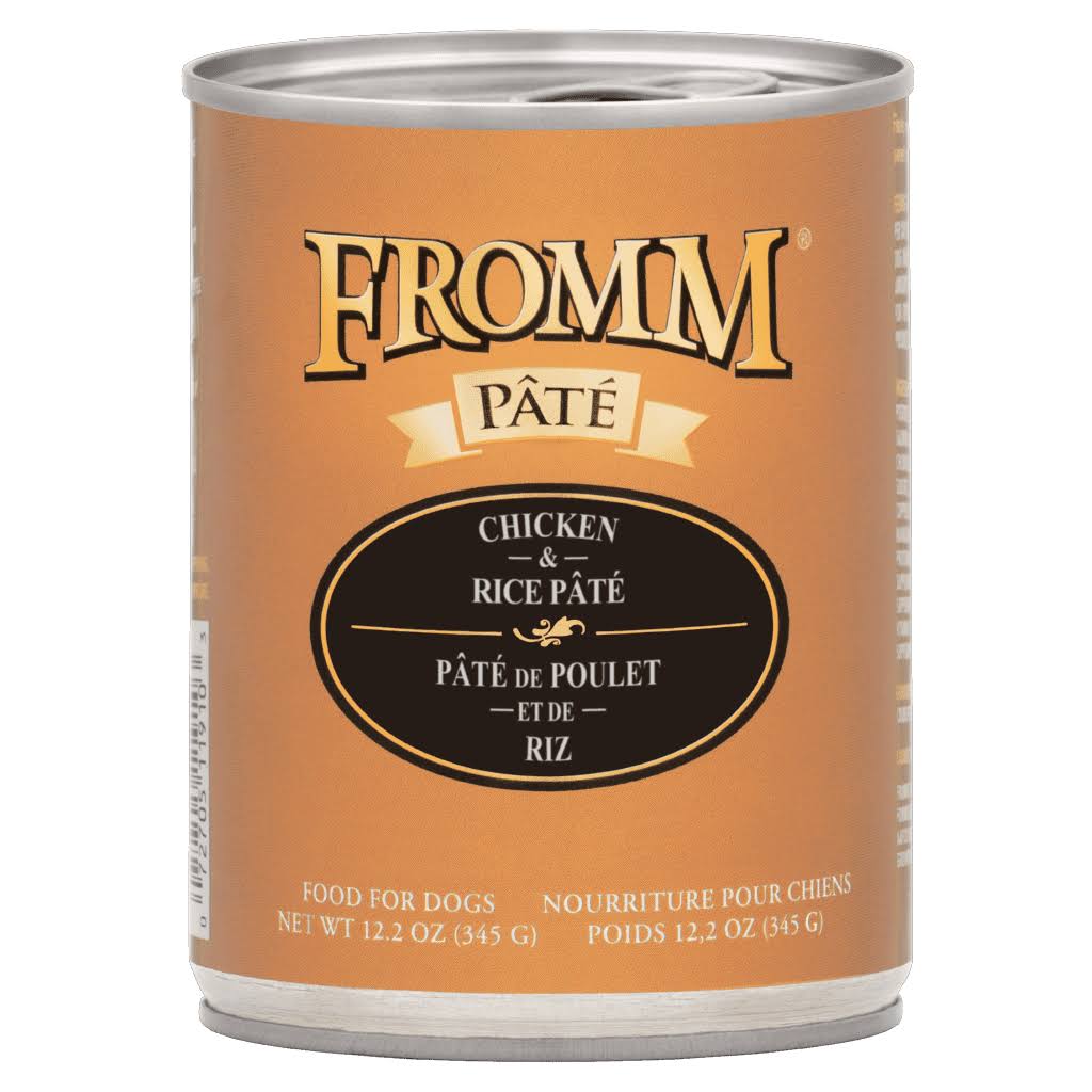 Fromm Gold Dog Chicken & Rice Pate 12.2Oz