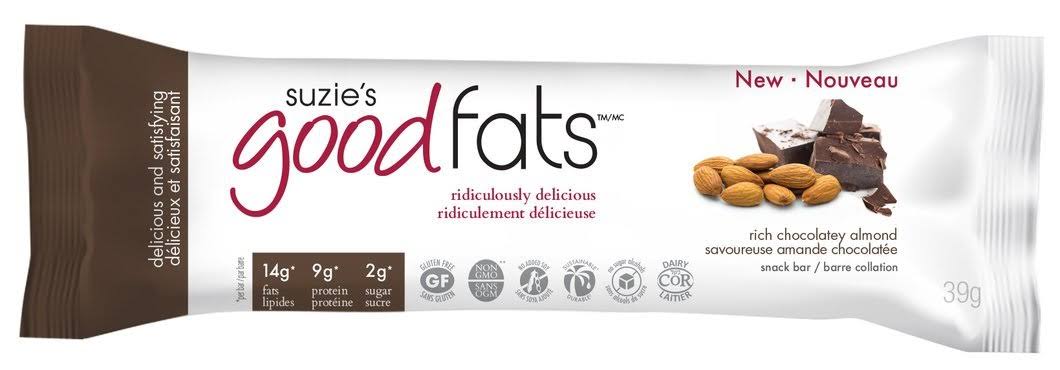 Love Good Fats Snack Bar Rich Chocolatey Almond 39g
