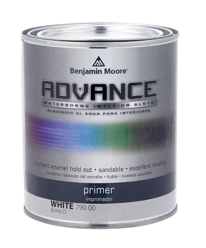 Benjamin Moore Advance Waterborne Primer Alkyd White 1 qt 8 HR