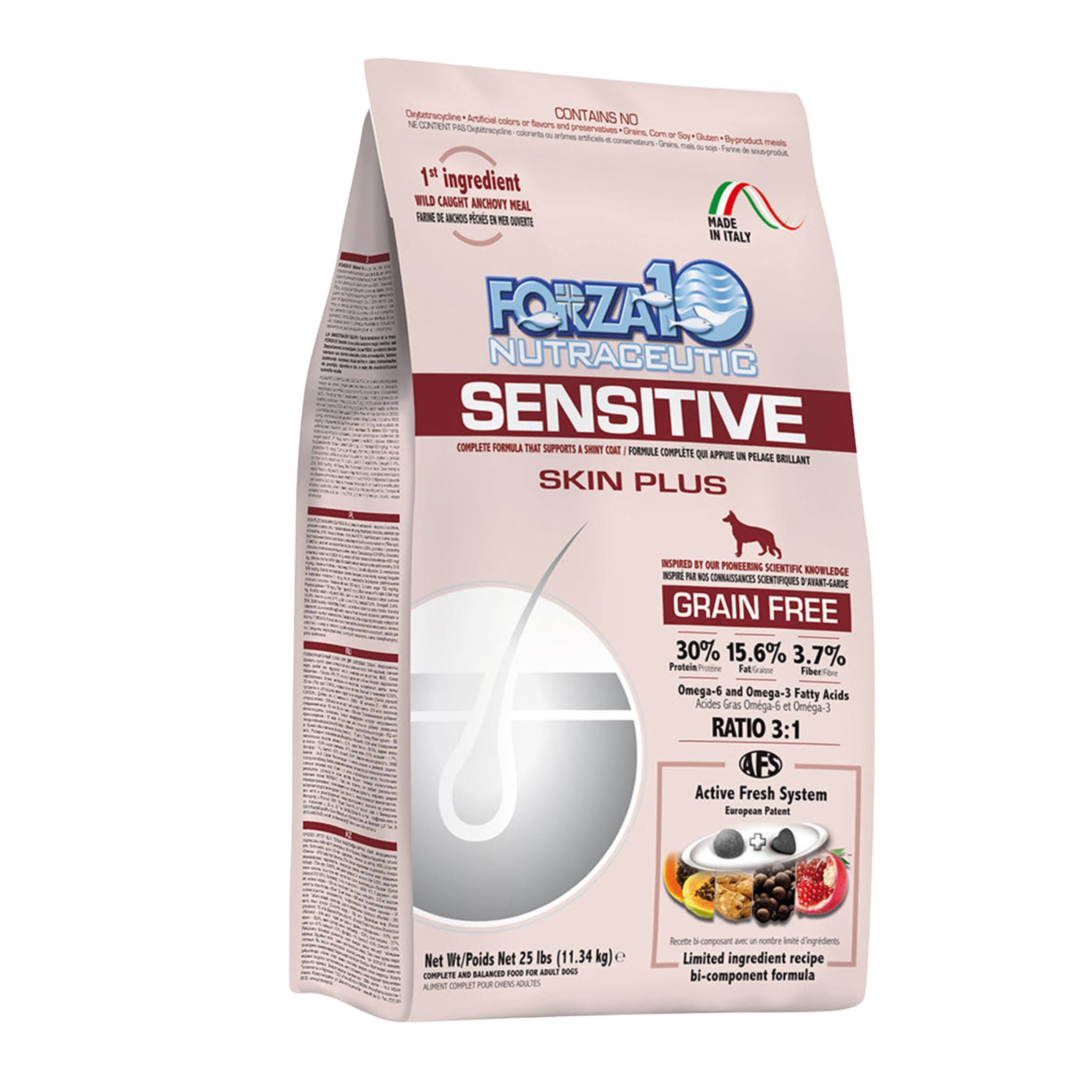 Forza10 Sensitive Skin Plus Grain-Free Dry Dog Food, 25-lb Bag
