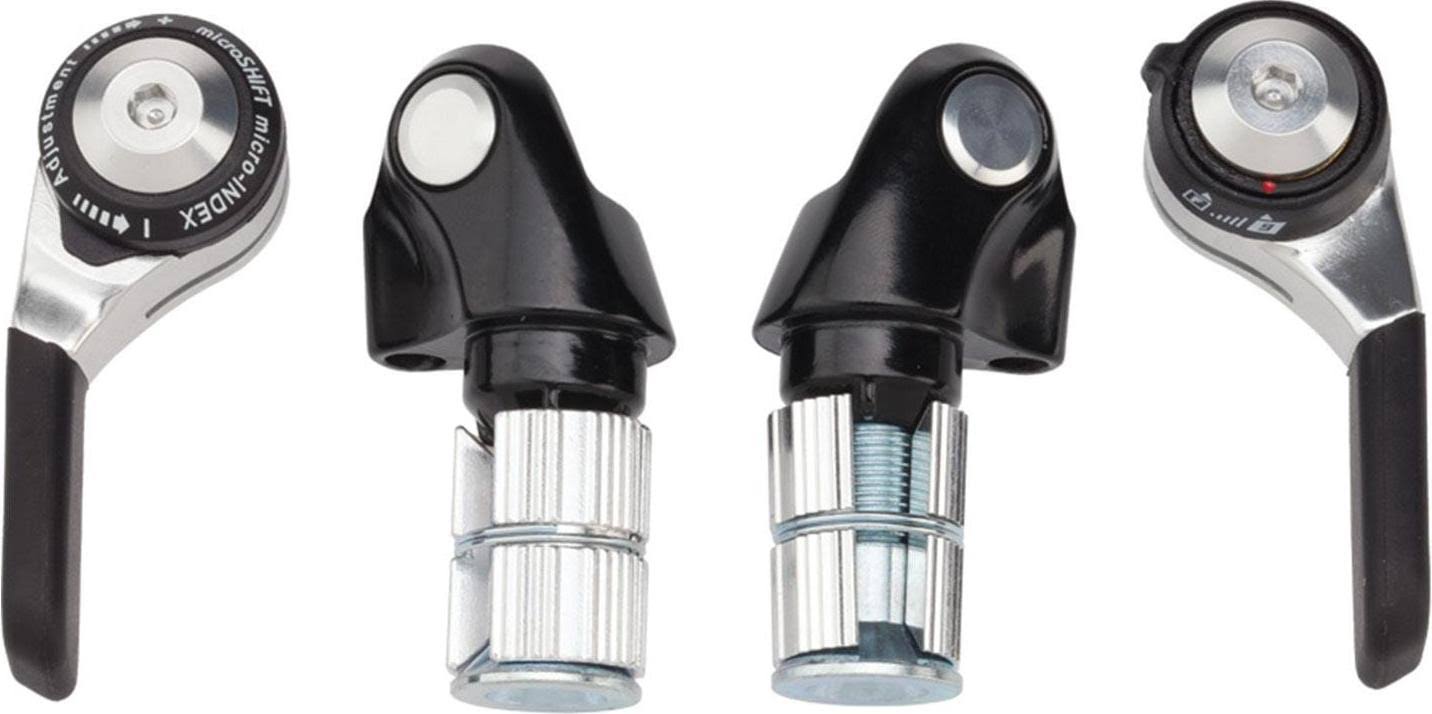 MicroShift Bar End Shifters - 9 Speed