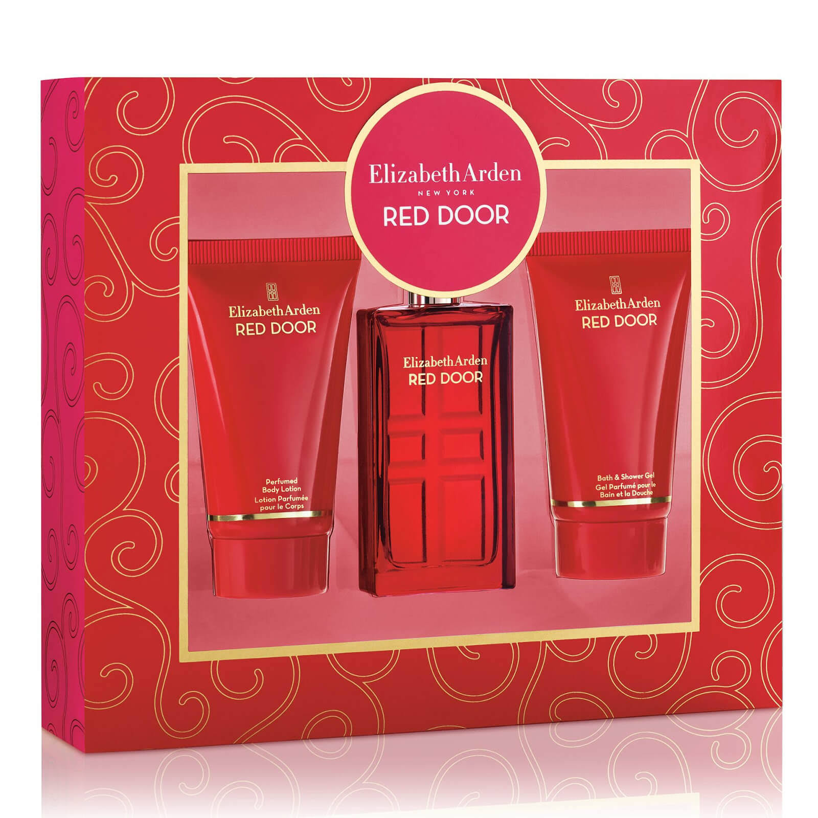 Elizabeth Arden Red Door Fragrance, Body Lotion and Shower Gel Gift Set