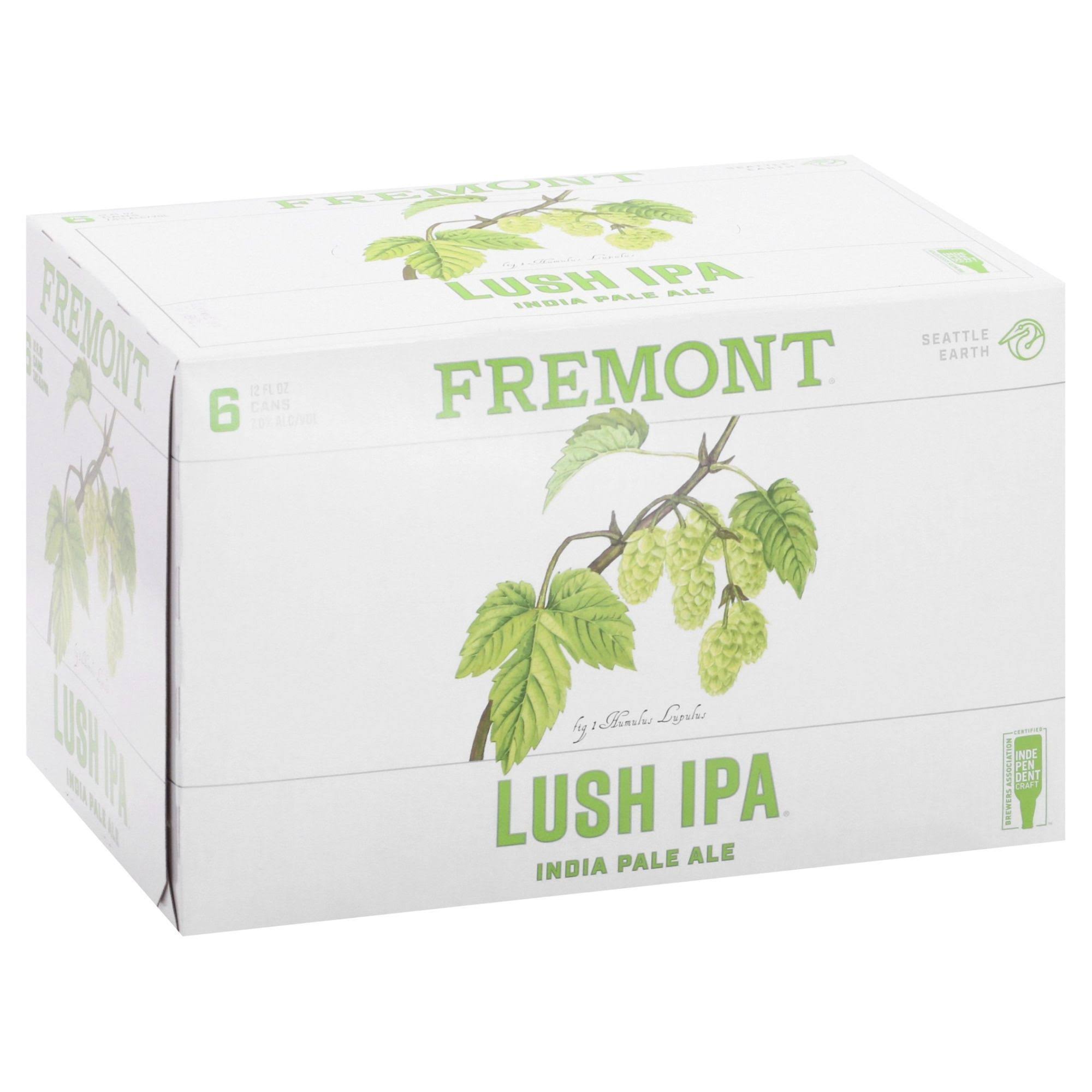 Fremont Beer, Lush IPA - 6 pack, 12 fl oz cans