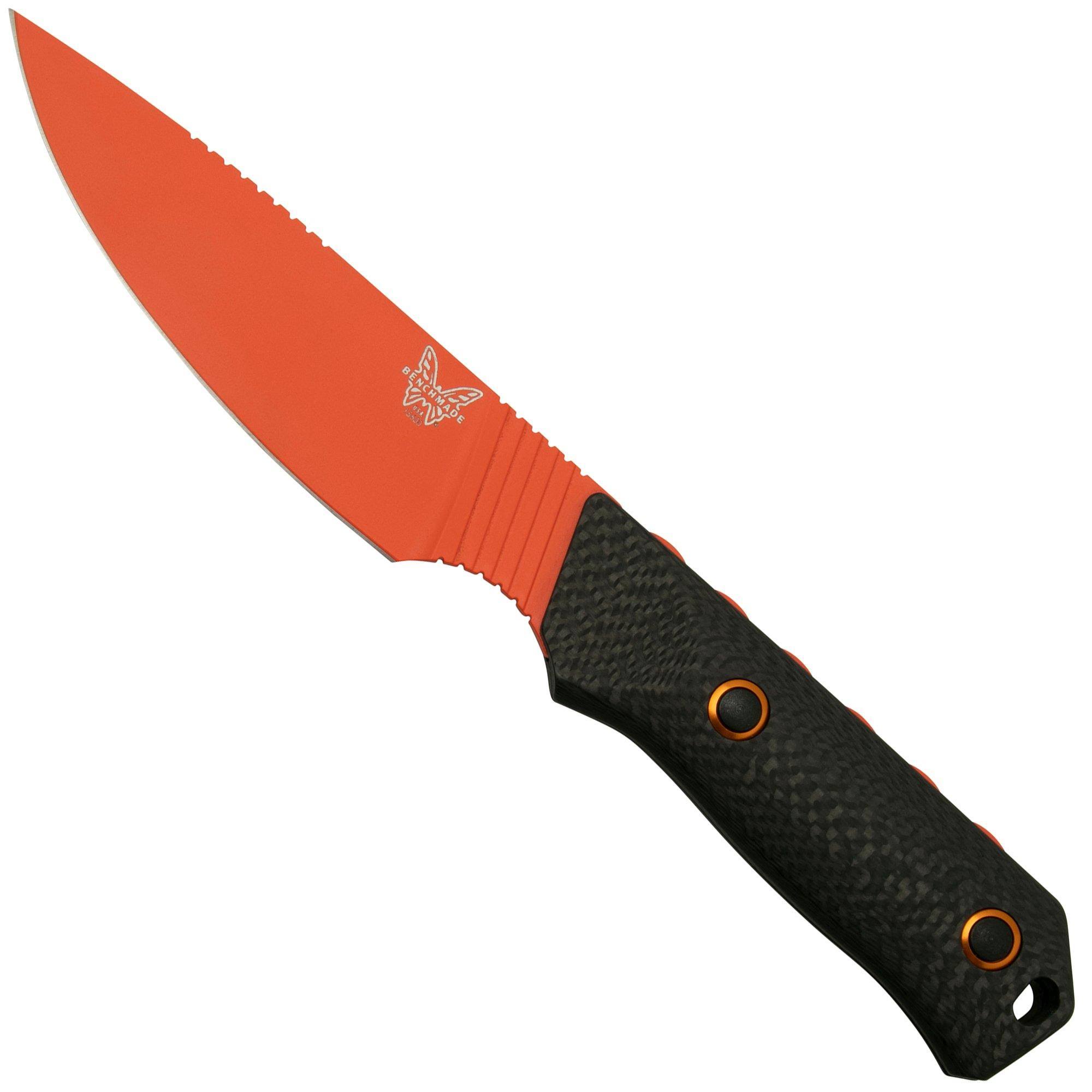 Benchmade Raghorn 15600OR CPM-CruWear, Carbon, Hunting Knife