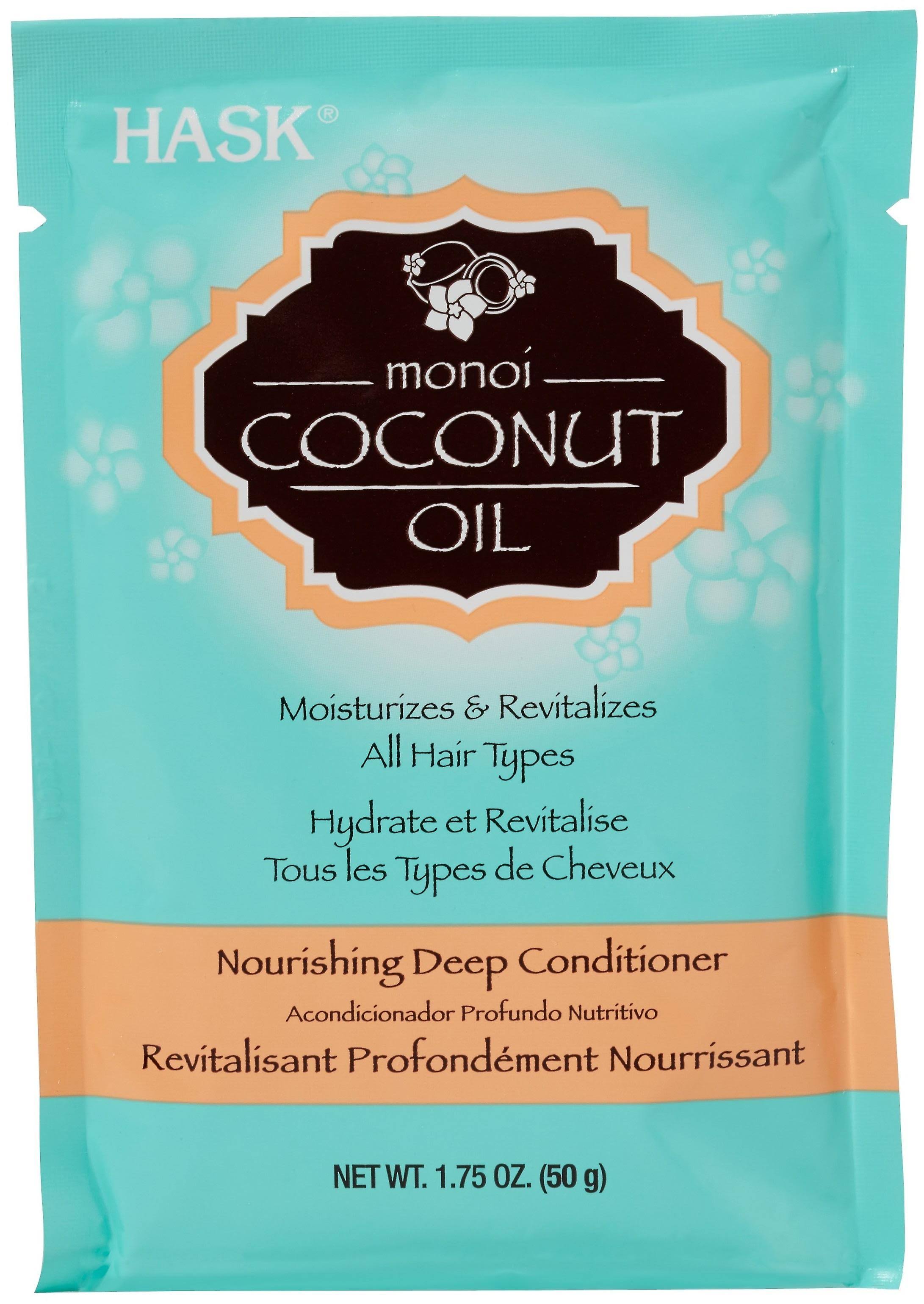 Hask Monoi Oil Nourishing Deep Conditioner - 1.75 oz packet