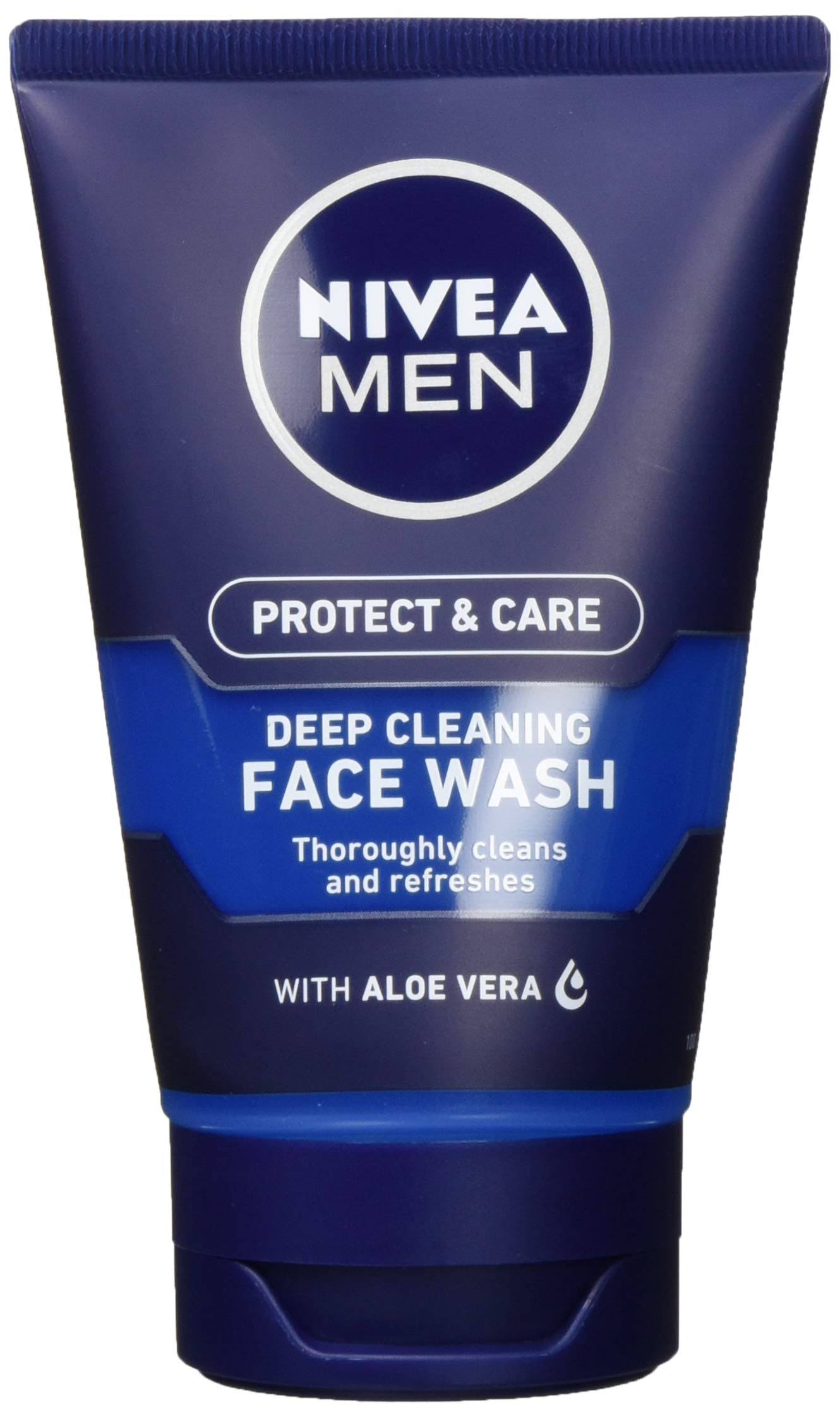 Nivea Men Protect and Care Deep Cleaning Face Wash - 100ml