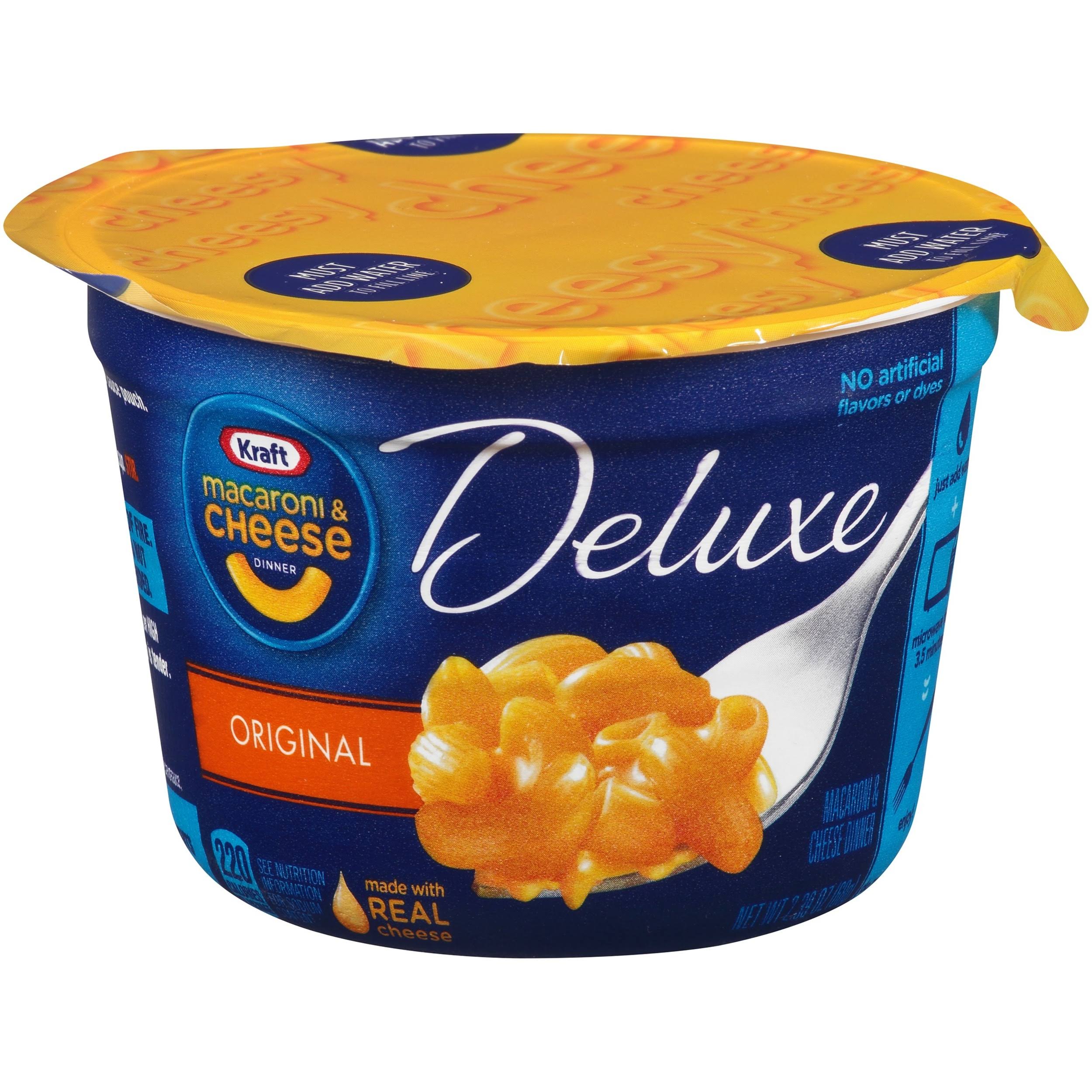 Kraft Deluxe Original Macaroni and Cheese - 2.39oz
