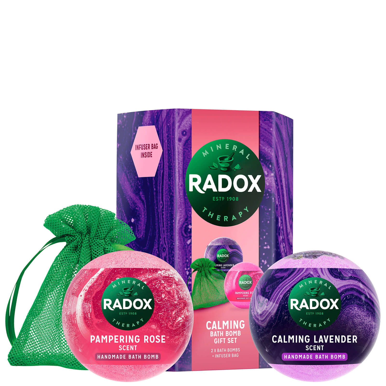 Radox Calming Bath Bomb Gift Set