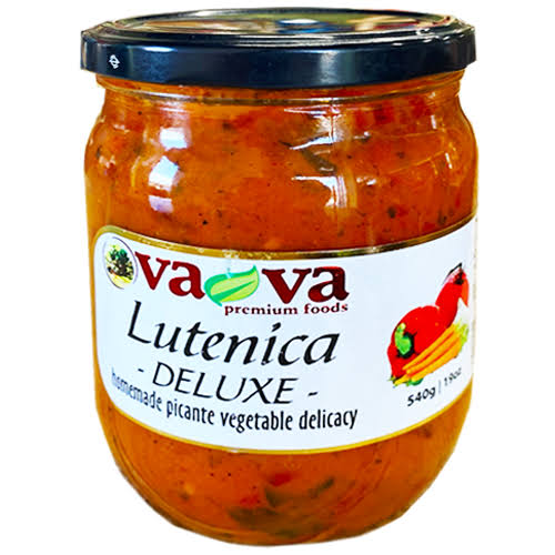 Homemade Lutenica Deluxe - Roasted Vegetable Spread 540g (Va-Va)