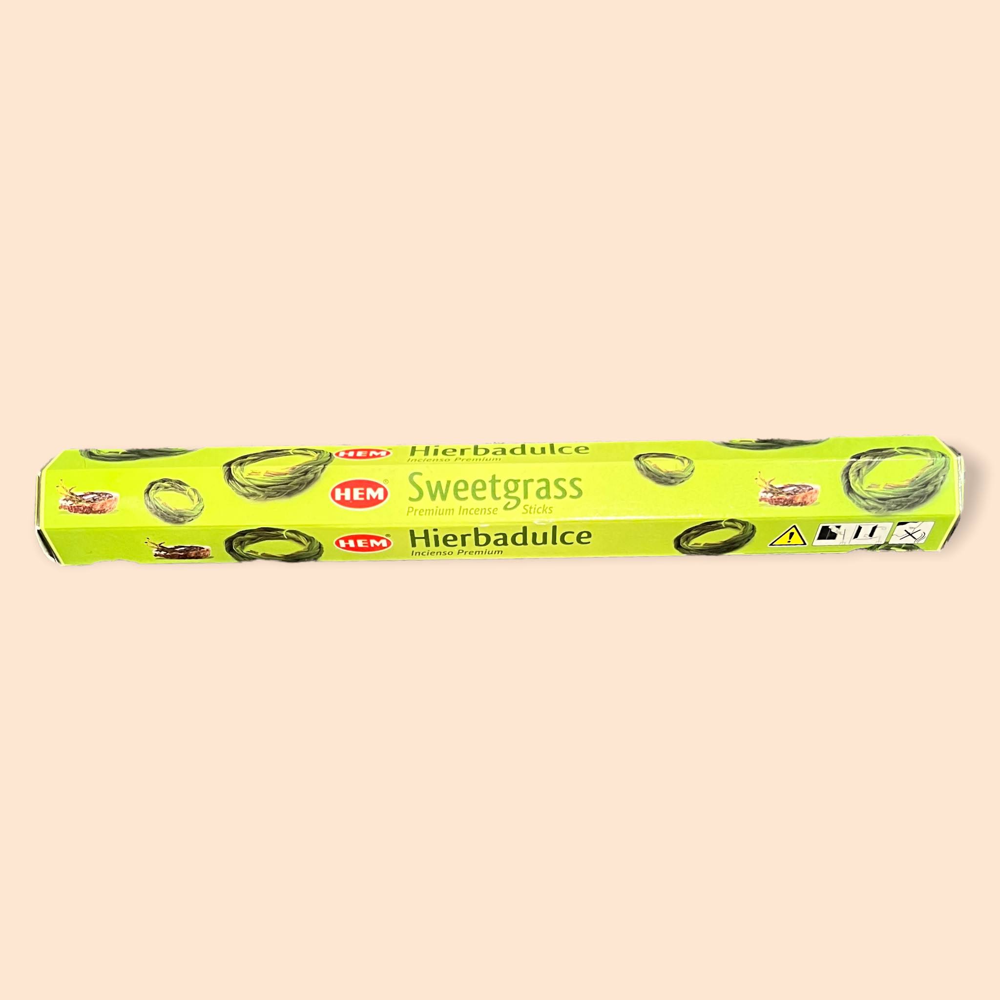 HEM Sweetgrass Incense Sticks - 20 Pack